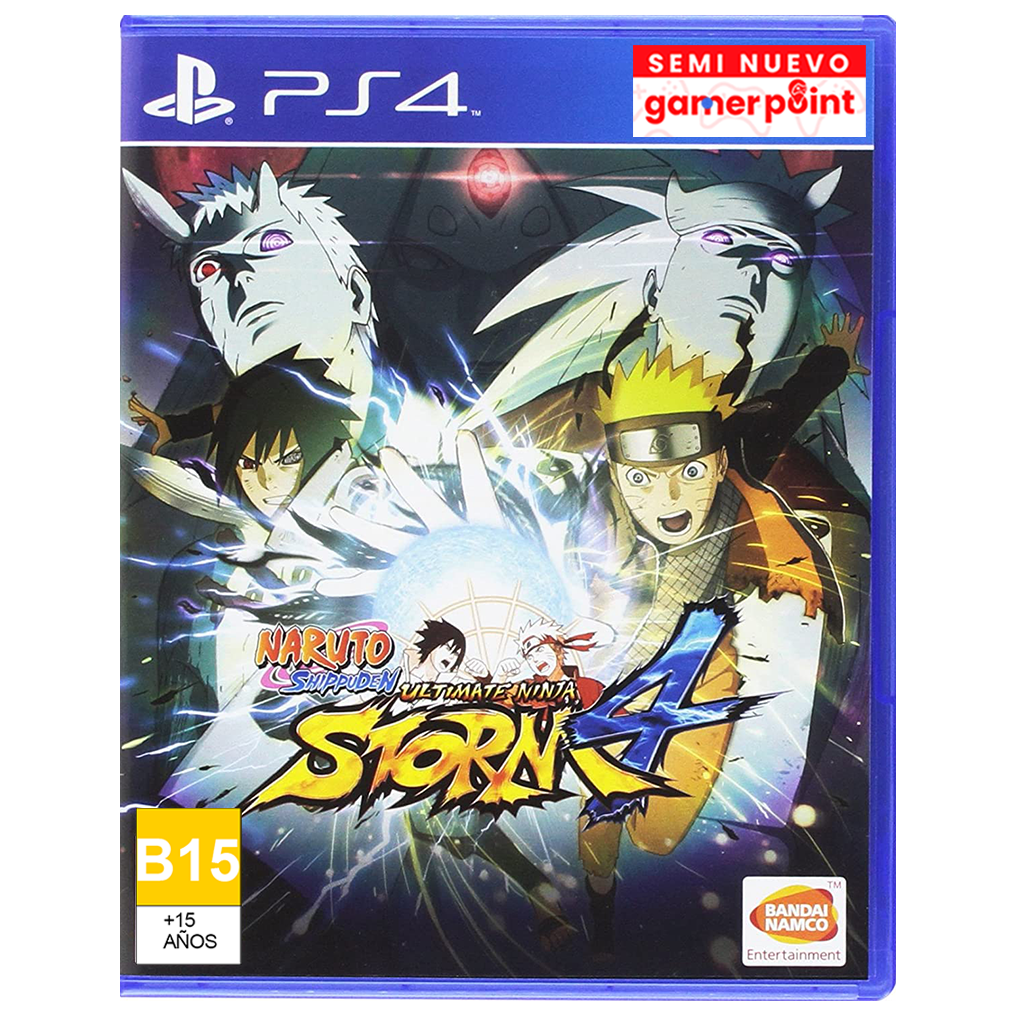 Naruto Shippuden Ultimate Ninja Storm 4 Ps4 Usado