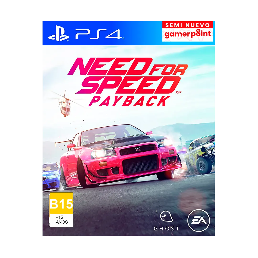 Need For Speed Payback Ps4 Usado