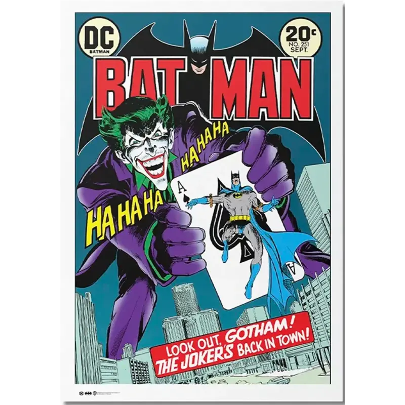 Poster Exclusivo (Piezas Limitadas) Batman:- Guason Vs Batman