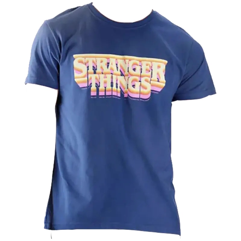 Playera Caballero ST Azul Stranger Things G