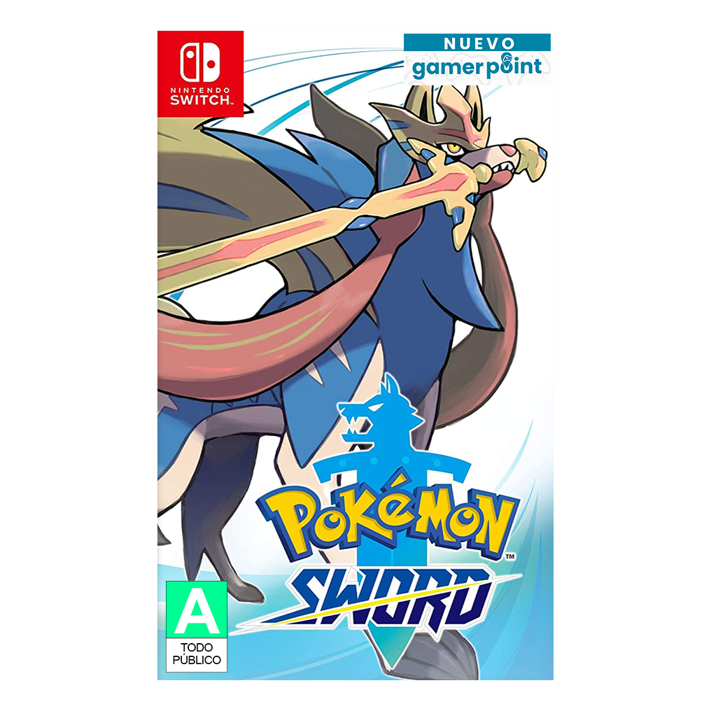 Pokemon Sword Nintendo Switch + Thumb Grips de Regalo