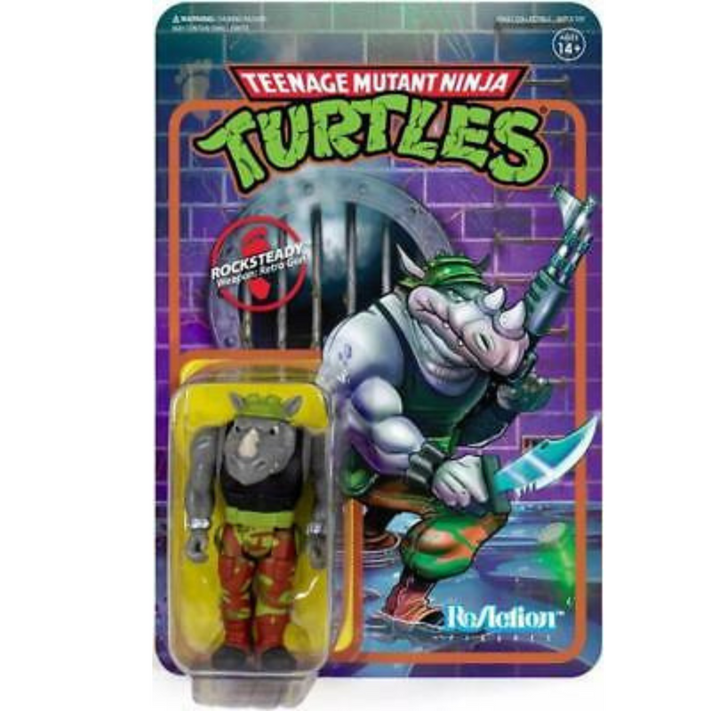 Reaction Figures - Tmnt - Rocksteady