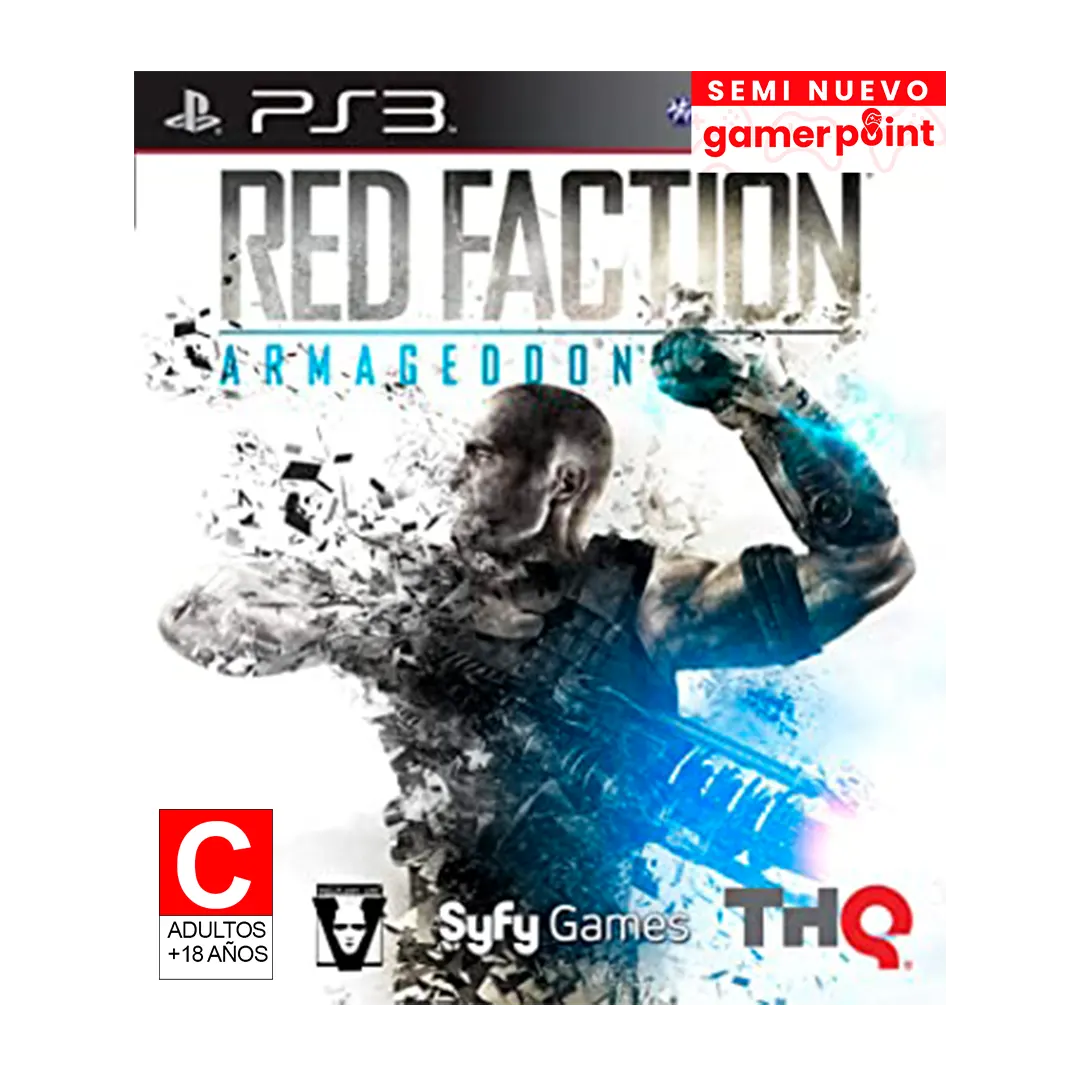Red Faction Armageddon Ps3  Usado
