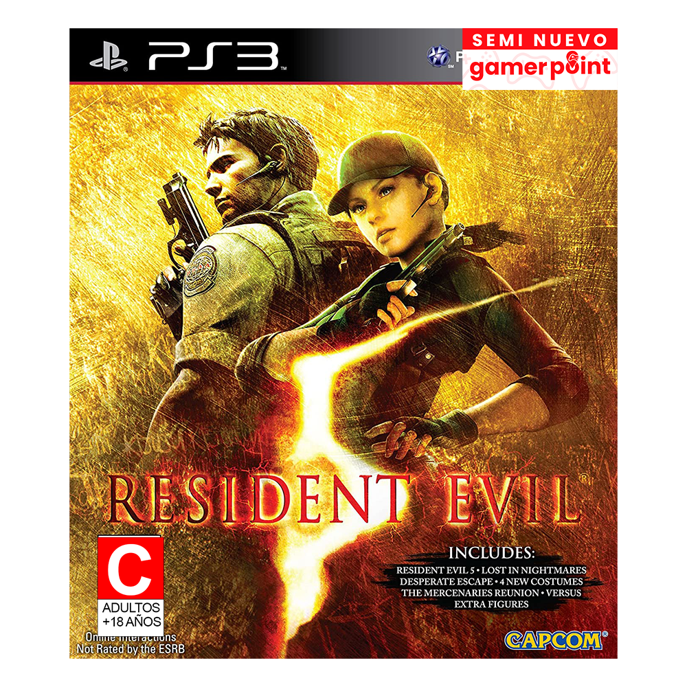 Resident Evil 5 Gold Edition Ps3 Usado
