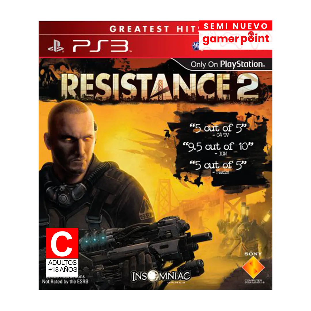 Resistance 2 Ps3 Usado