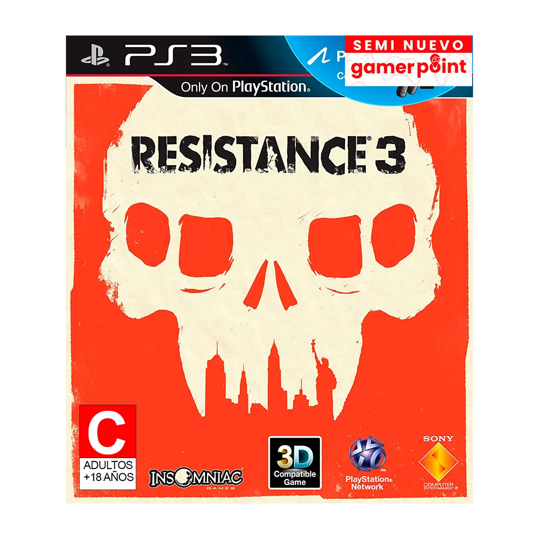 Resistance 3 Ps3 Usado