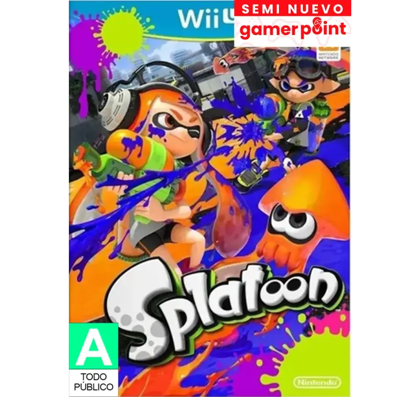 Splatoon Wii U Usado