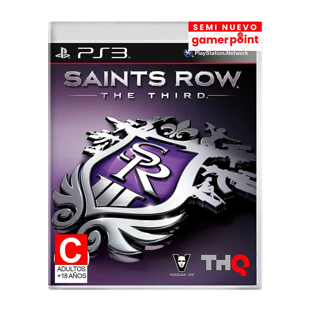 Saints Row The Third Ps3 Usado