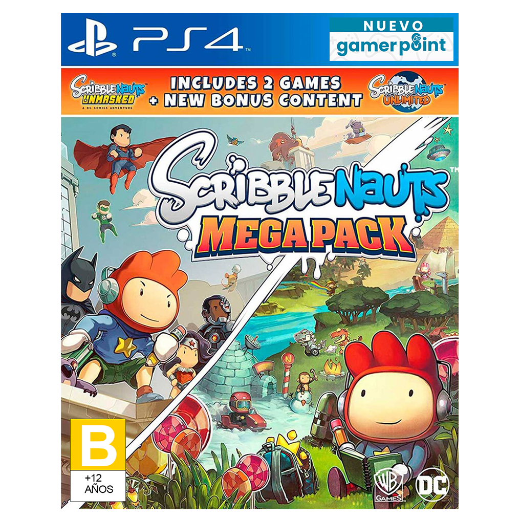 Scribblenauts Mega Pack Ps4