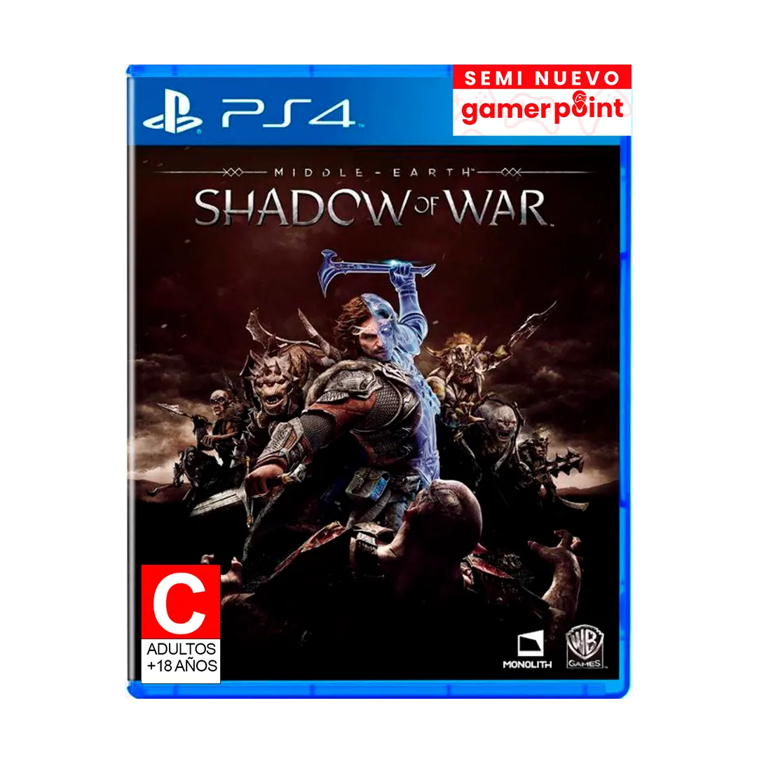 Shadow Of War Ps4 Usado