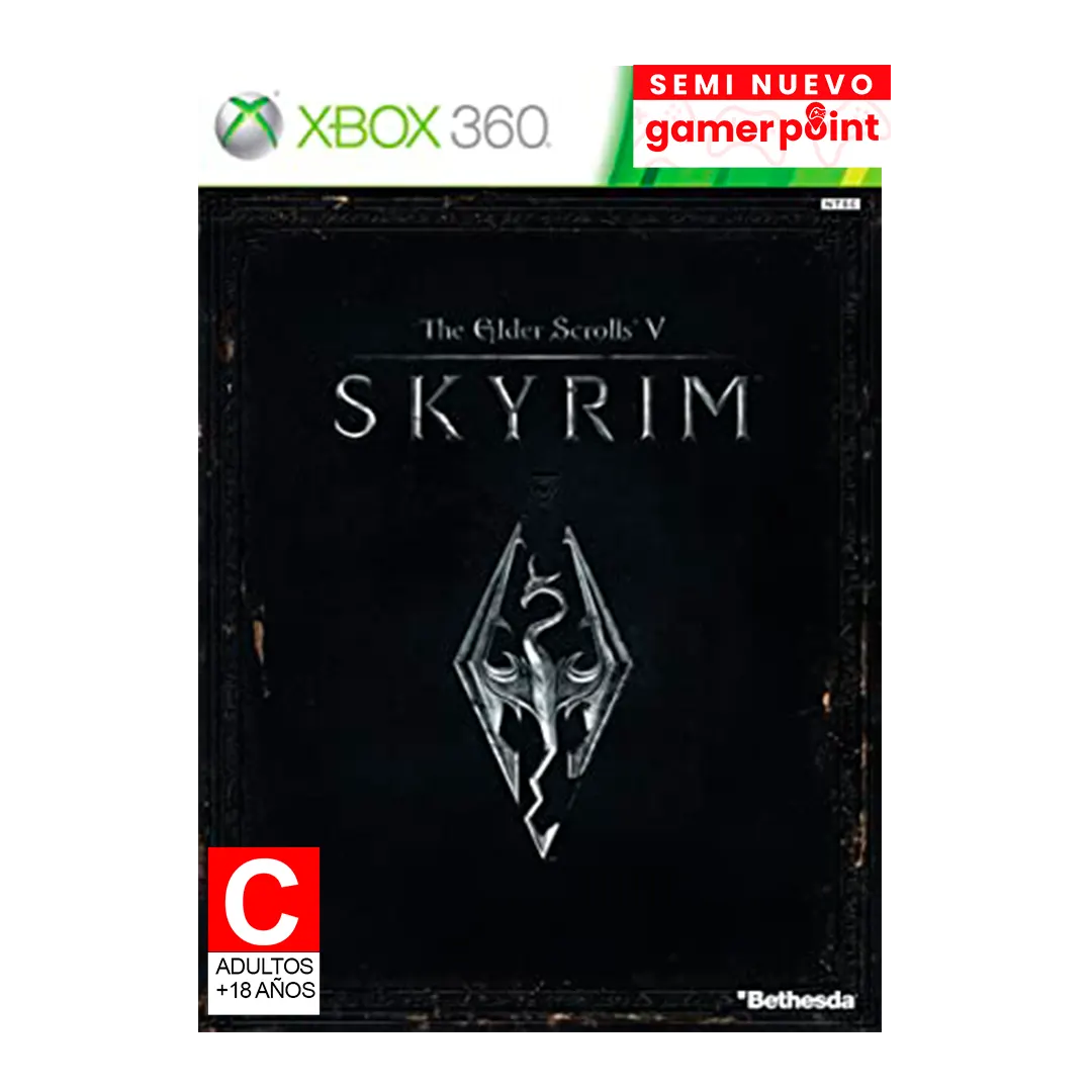 Skyrim Xbox 360 Usado