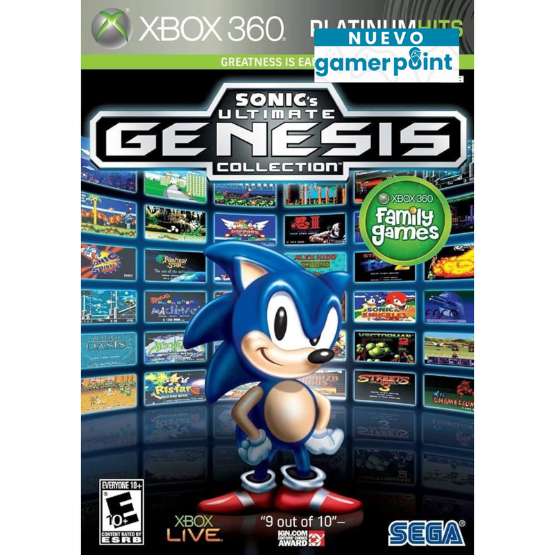 Sonic Ultimate Genesis Collection Xbox 360