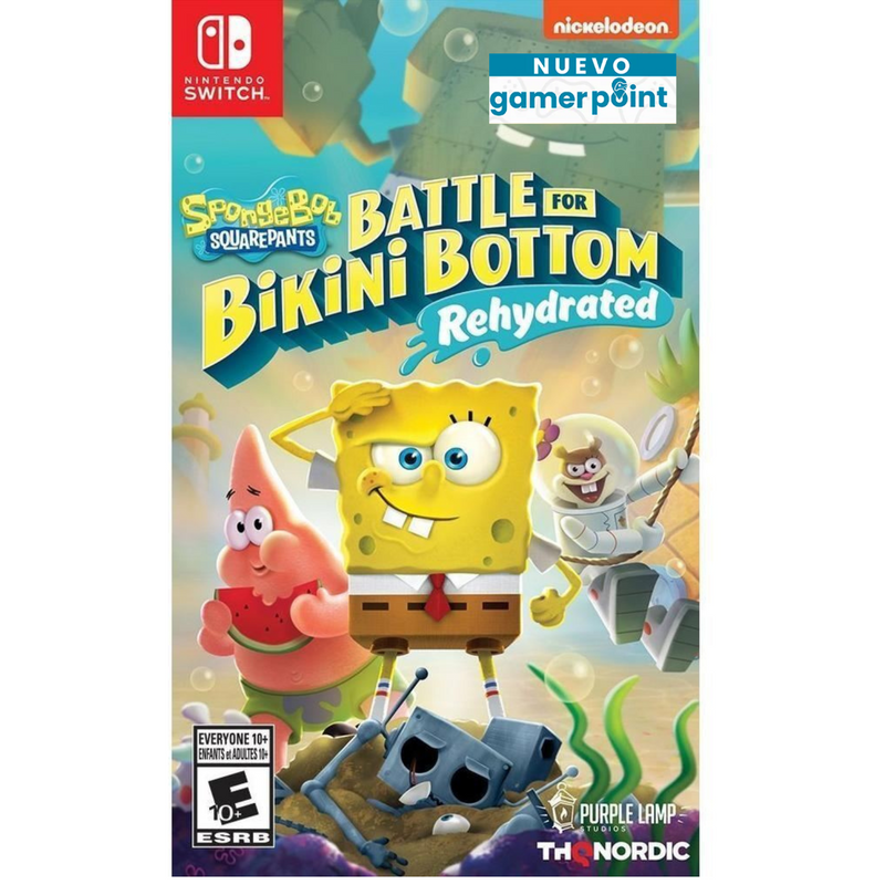 Spongebob Squarepants : Battle For Bikini Bottom Rehydrated Latam Nintendo Switch