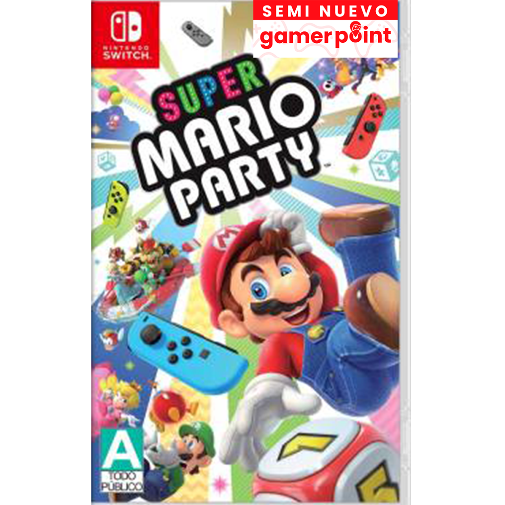 Super Mario Party Nintendo Switch Usado