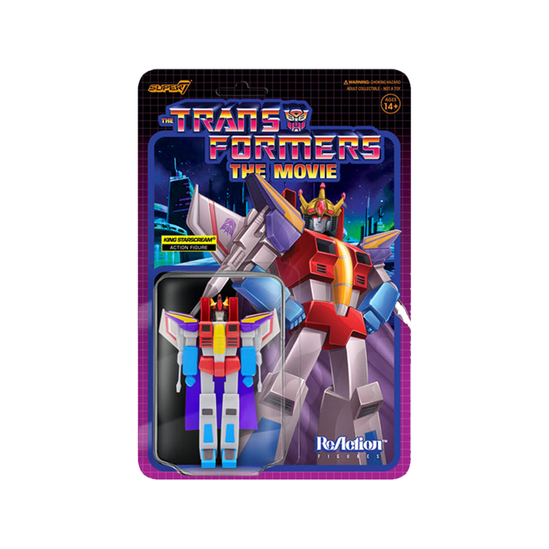 Super7 ReAction: Transformers - King Starscream