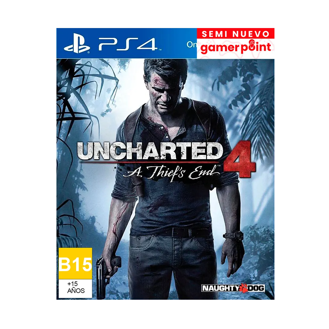 Uncharted 4 Ps4 Usado