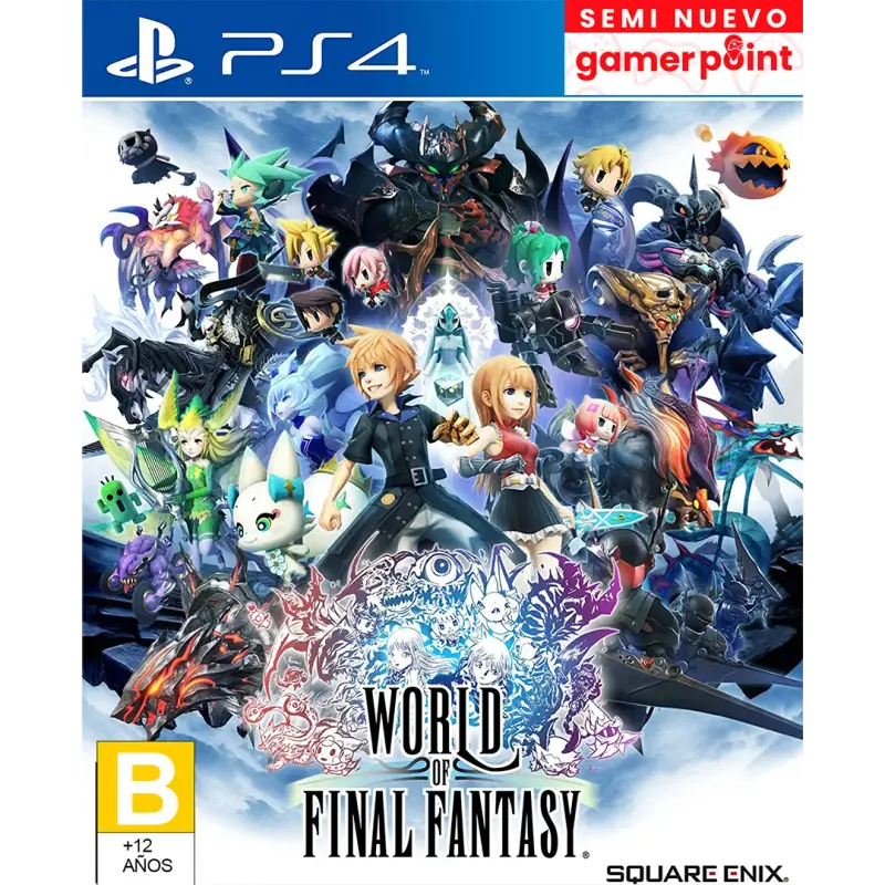 World Of Final Fantasy Ps4 Usado