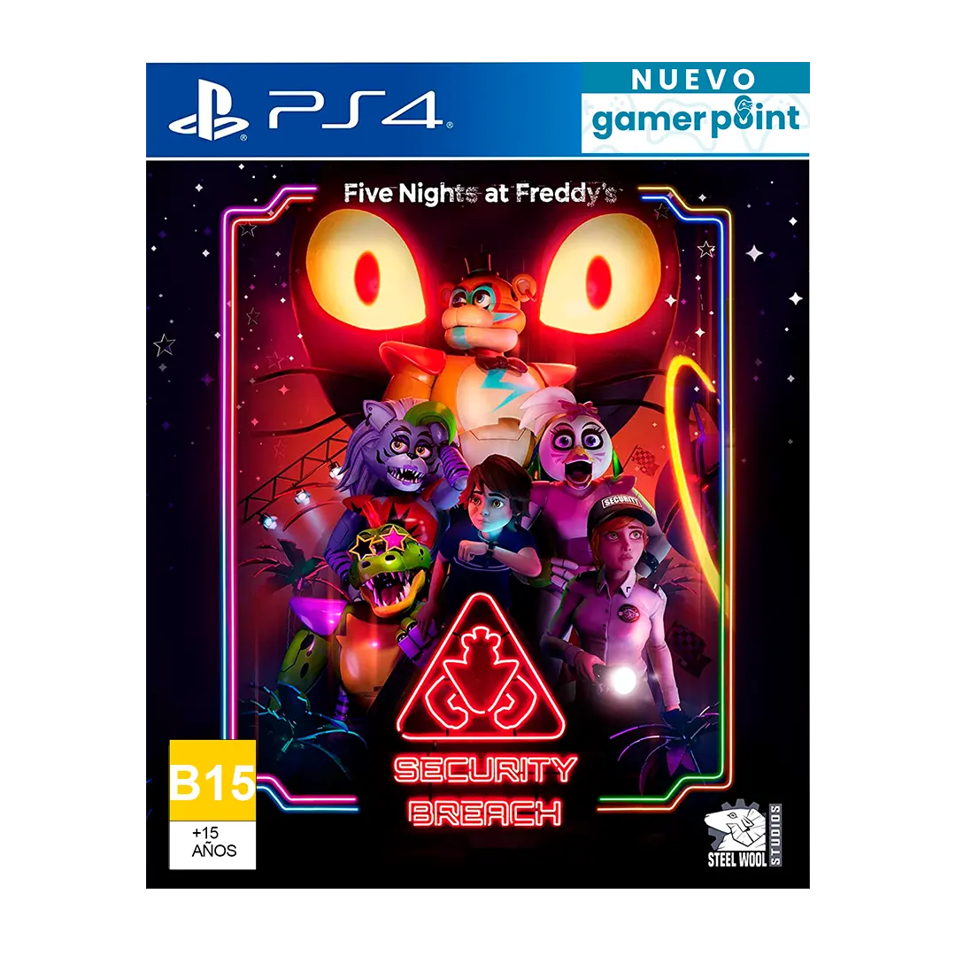 Five Nigths At Freddy´s Security Breach Ps4