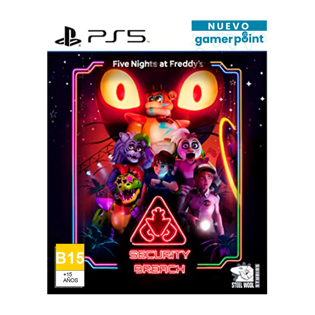 Five Nigths At Freddy's : Security Breach Eur Ps5