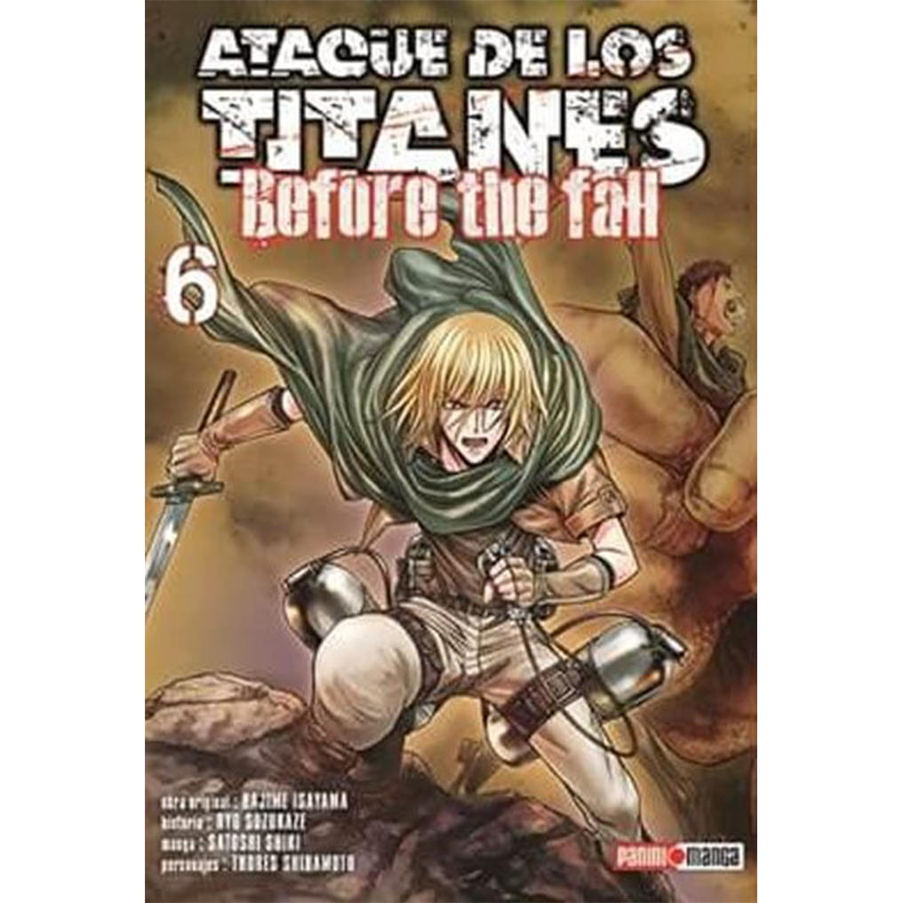 Manga Attack On Titan Before The Fall N.6