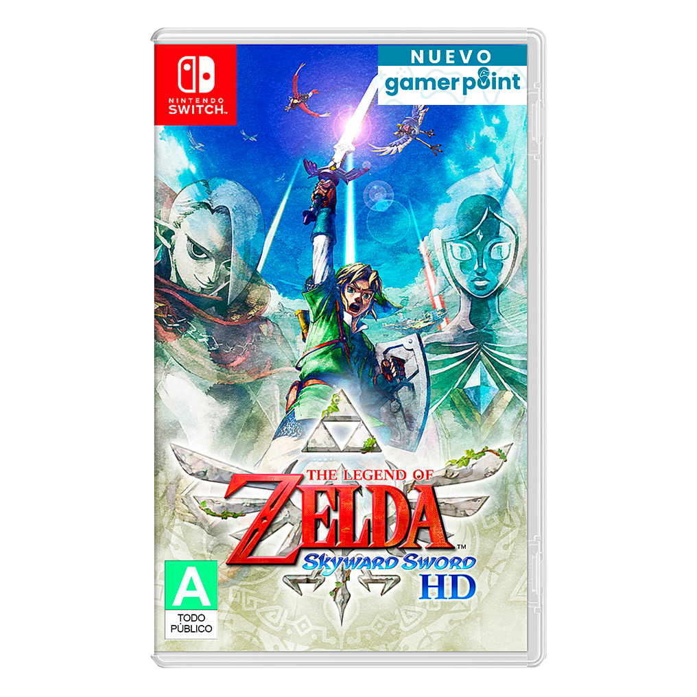 The Legend Of Zelda Skyward Sword HD Nintendo Switch + Thumb Grips de Regalo