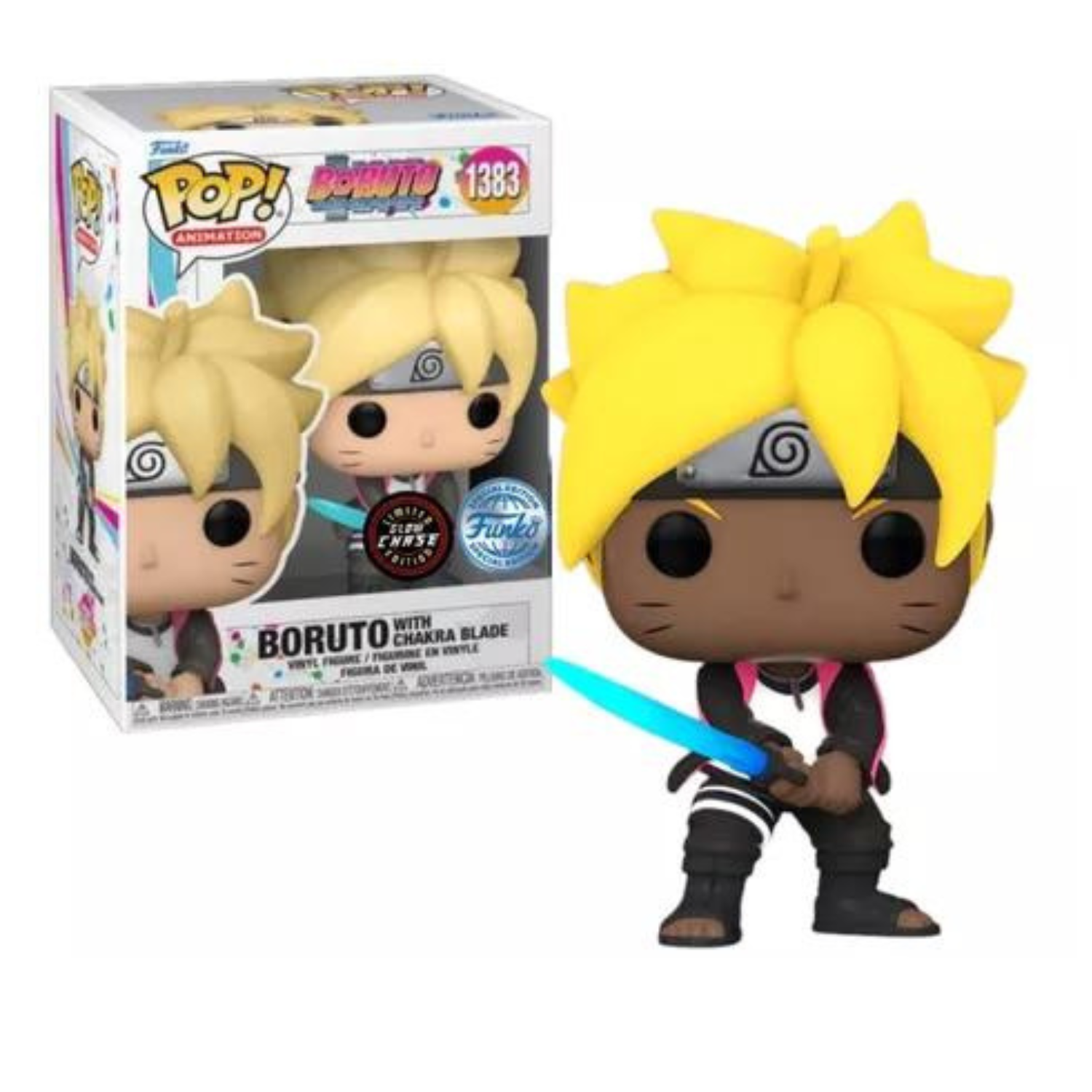 Funko Boruto With Chakra Blade 1383 Limited Glow Chase Special Edition (Boruto)