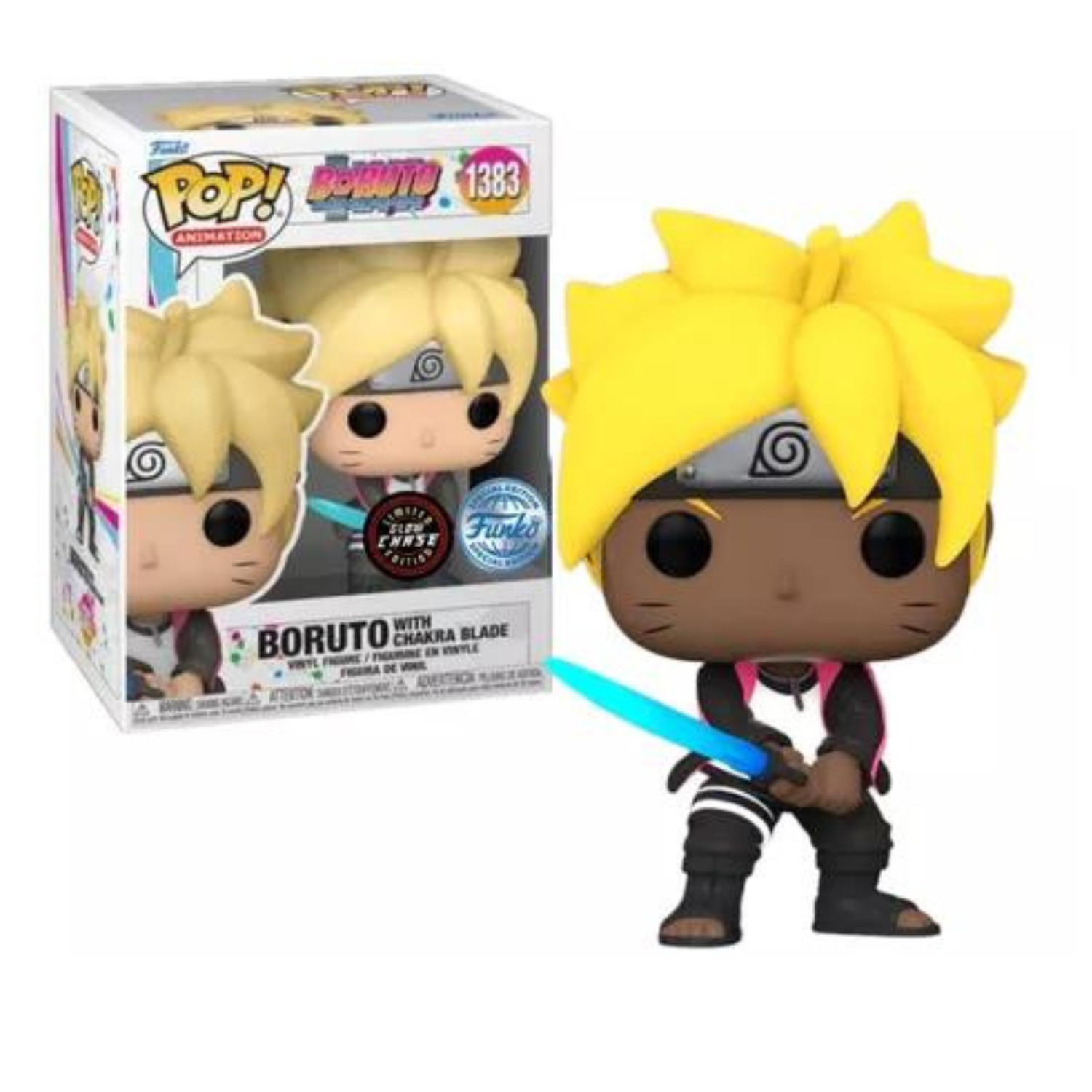 Funko Boruto With Chakra Blade 1833 Limited Glow Chase Special Edition (Boruto)