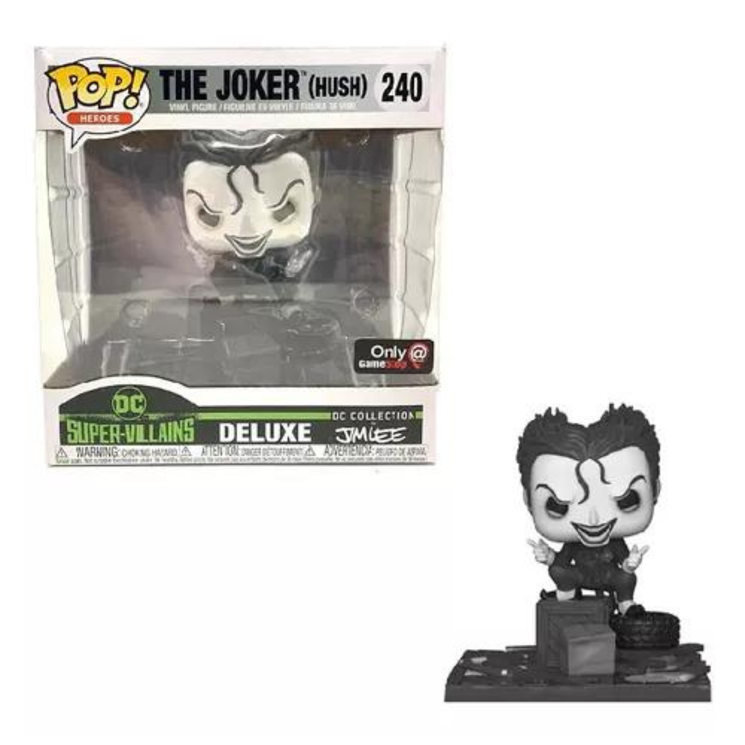 Funko The Joker (Hush) Deluxe 240 (Dc Super Villains)