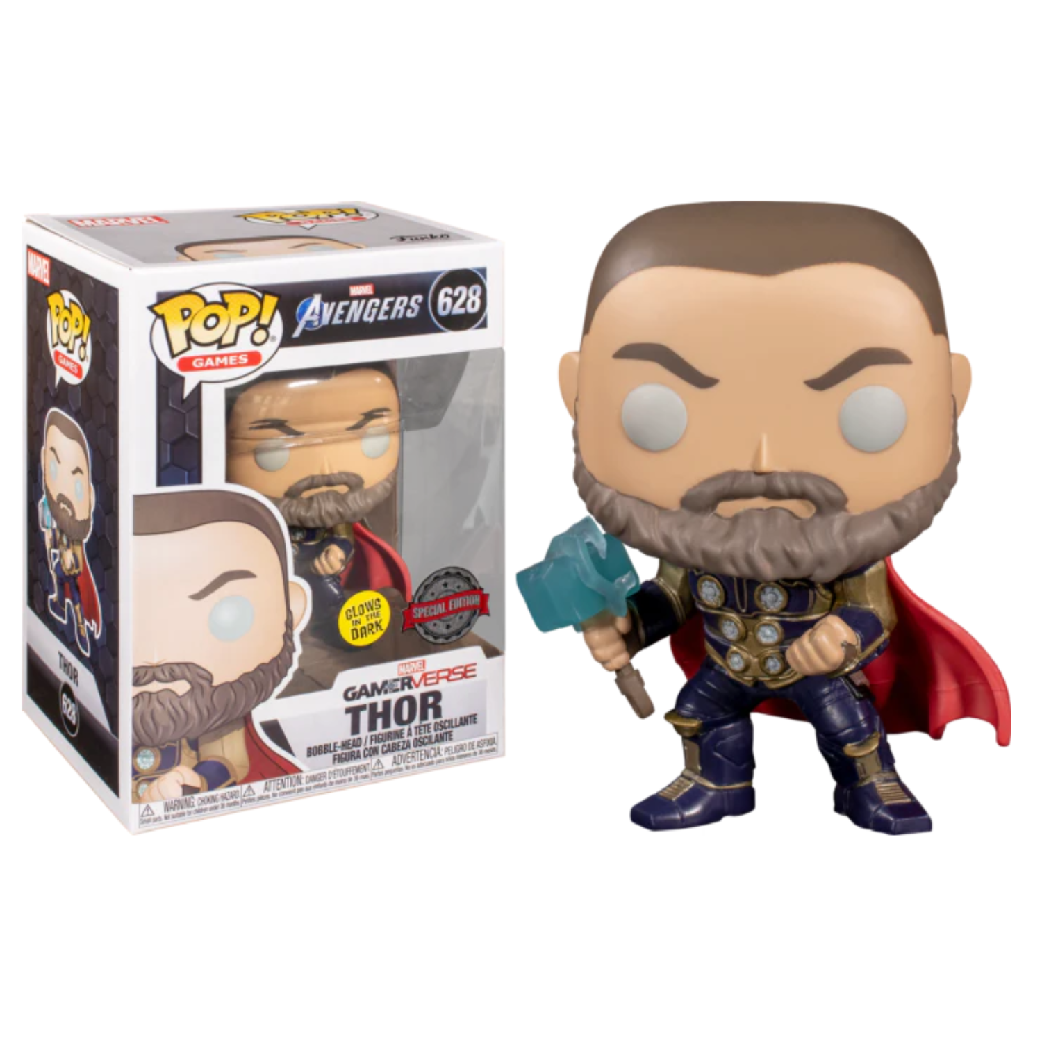 Funko Thor Special Edition Glows in the Dark 628 (Marvel Avengers)