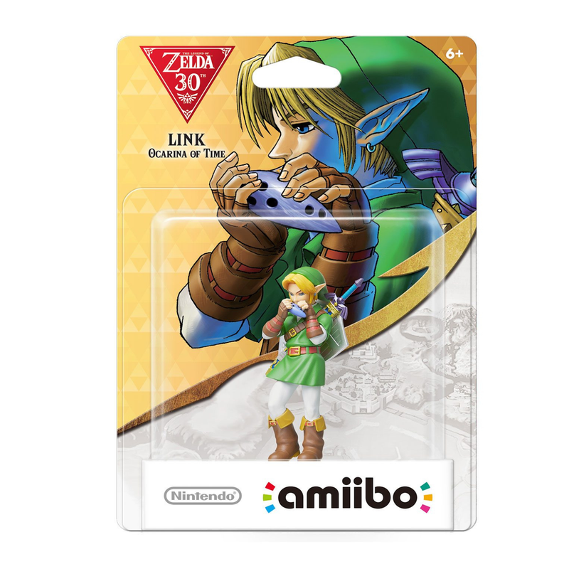 Amiibo Link Ocarina Of Time The Legend Of Zelda
