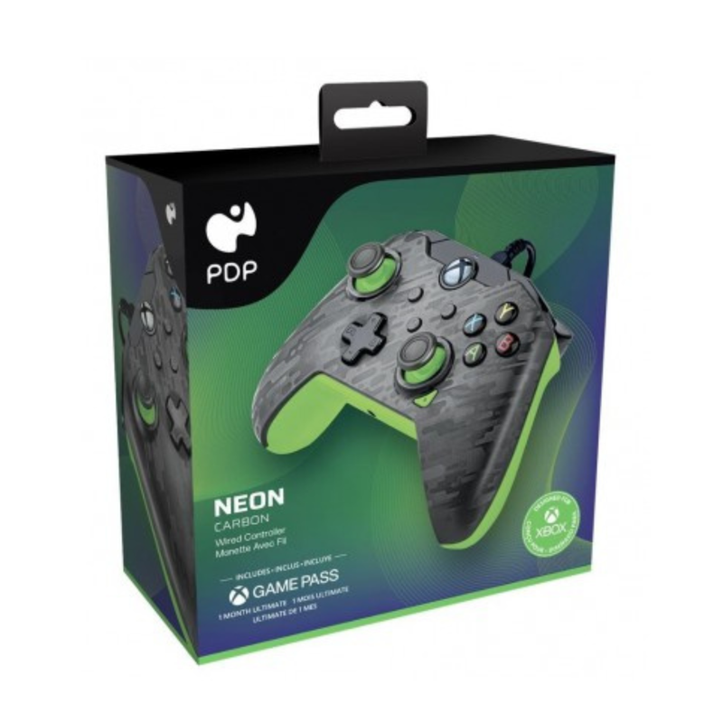 Control Inalámbrico Neon Carbon (Pdp) Xbox One