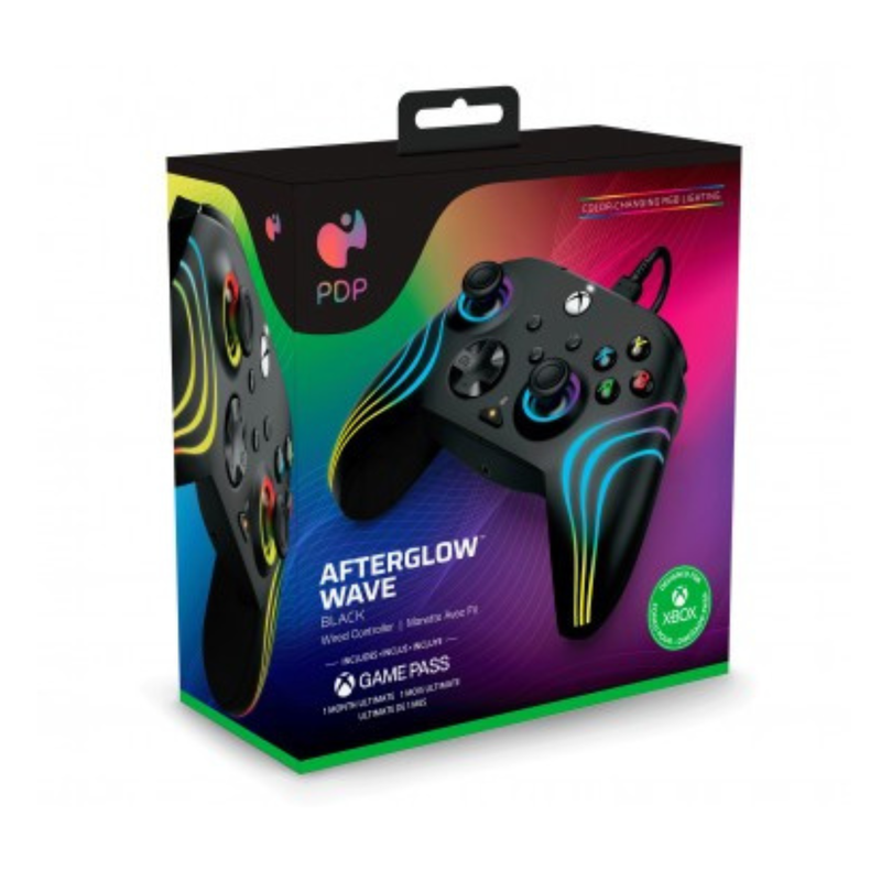Control Inalámbrico Afterglow Wave Black (Pdp) Xbox One
