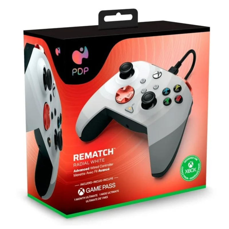 Control Inalámbrico Rematch Radial White (Pdp) Xbox One