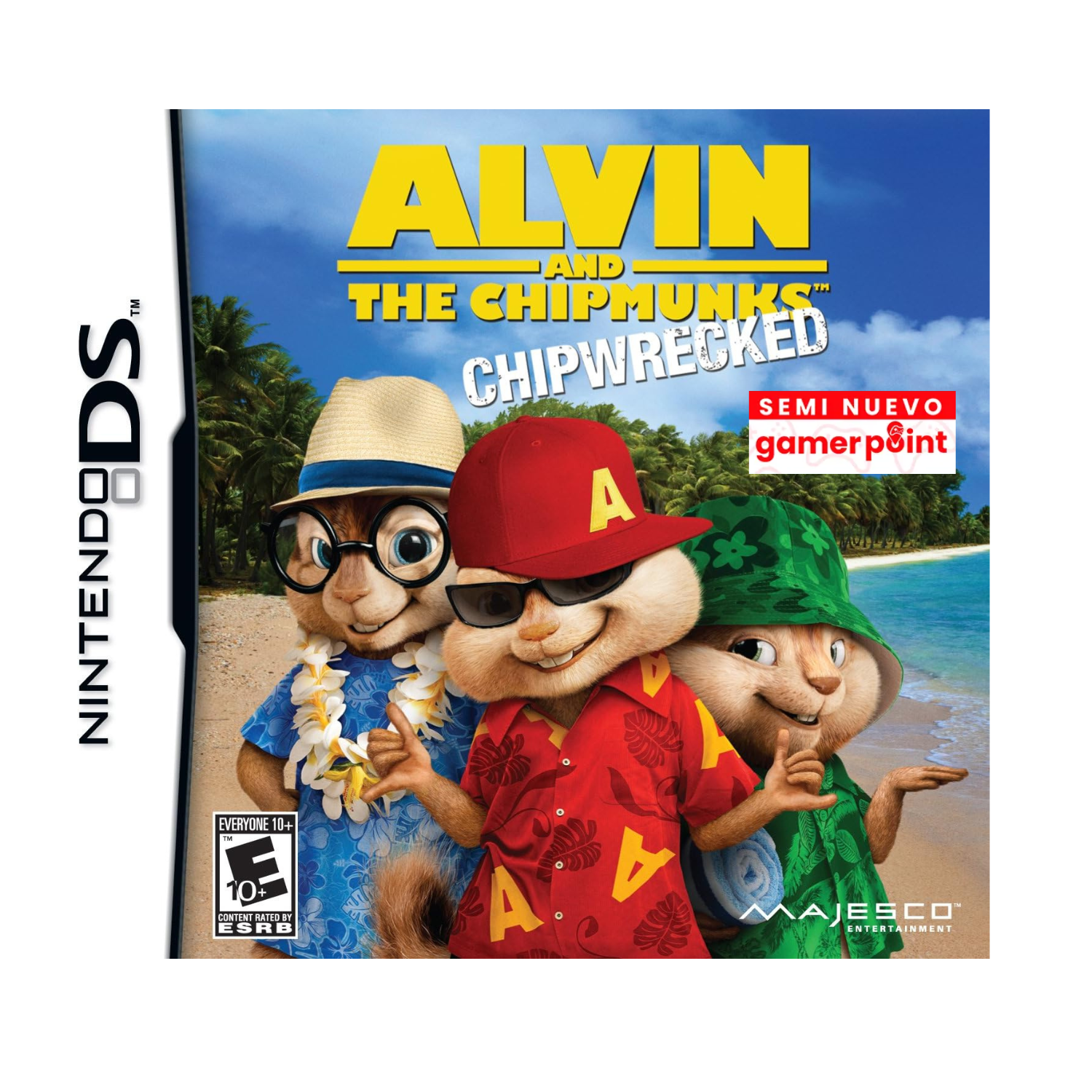 Alvin and the Chipmunks Chipwrecked DS Usado