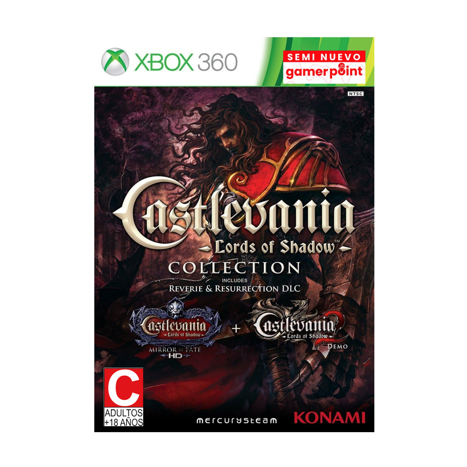 Castlevania Lords of Shadow Collection Xbox 360 Usado