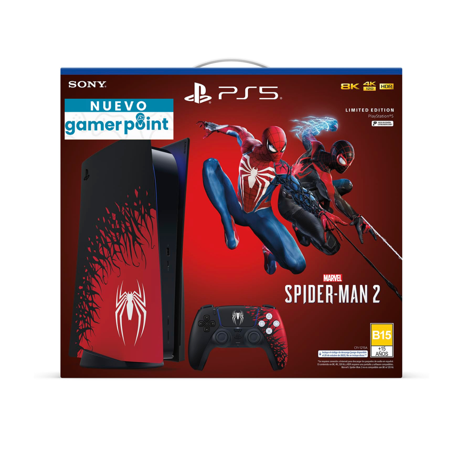 Consola PlayStation 5 Marvel's Spider-Man 2 Limited Edition Bundle