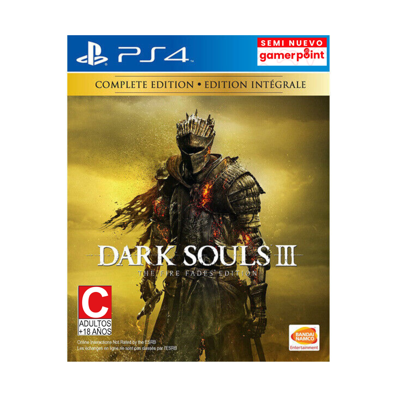 Dark Souls 3 The Fire Fades Edition Ps4  Usado