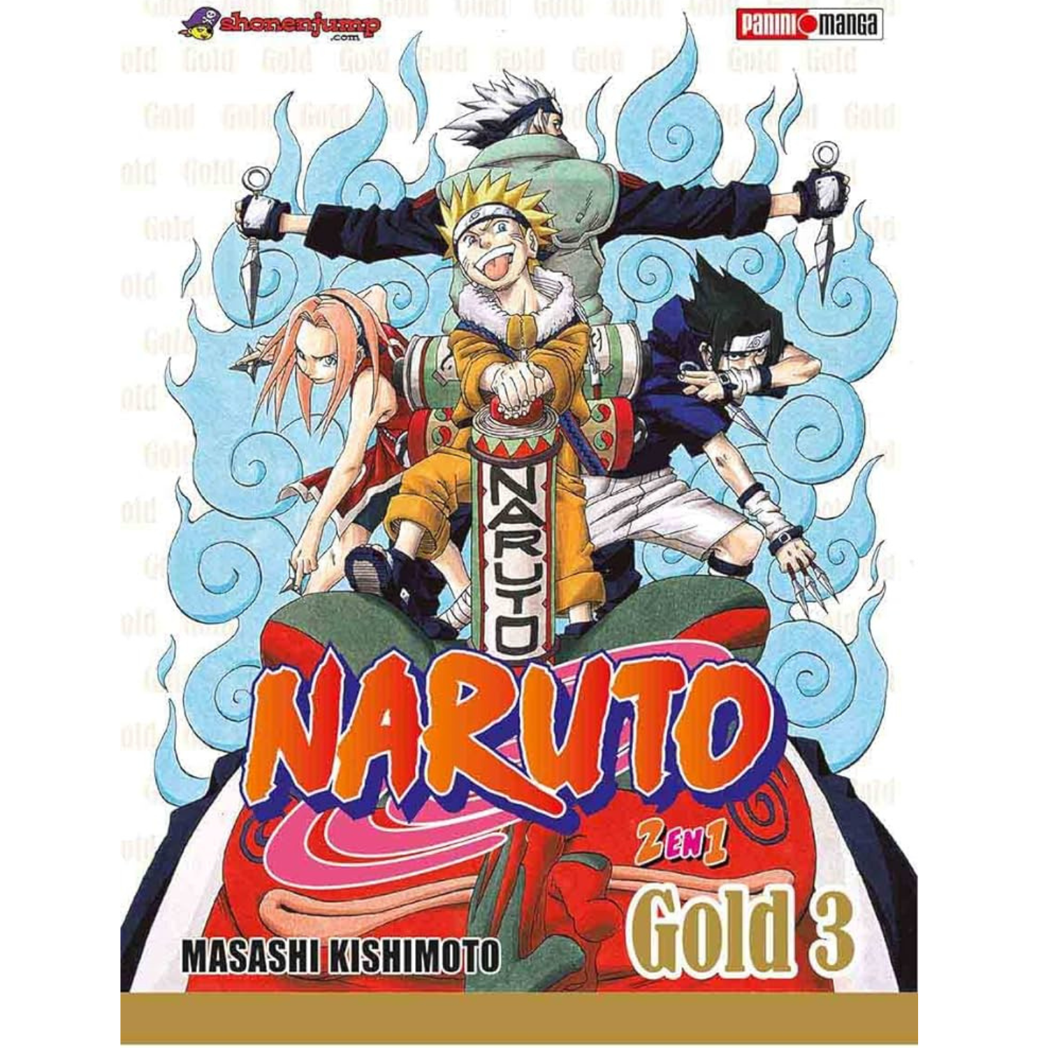 Manga Naruto Gold Edition N.3
