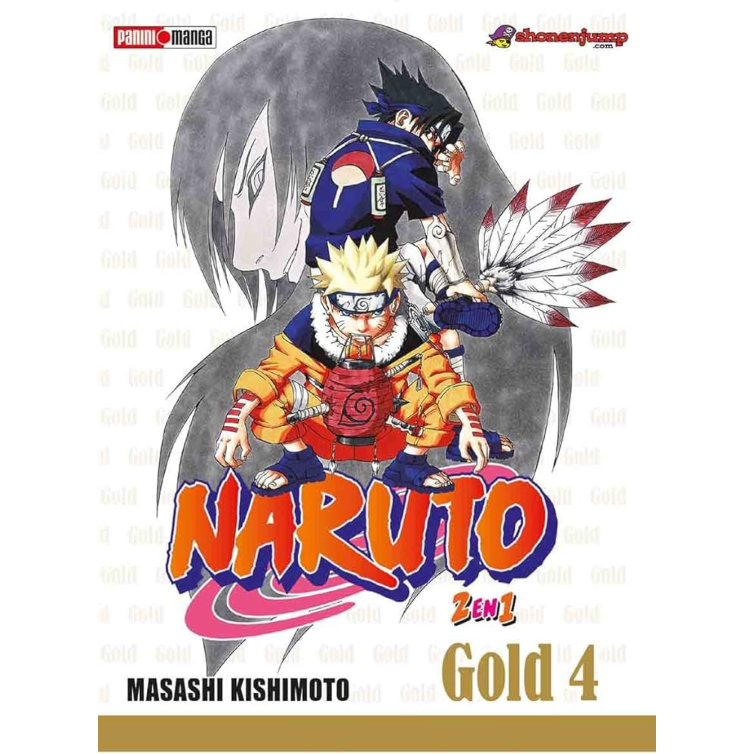 Manga Naruto Gold Edition N.4