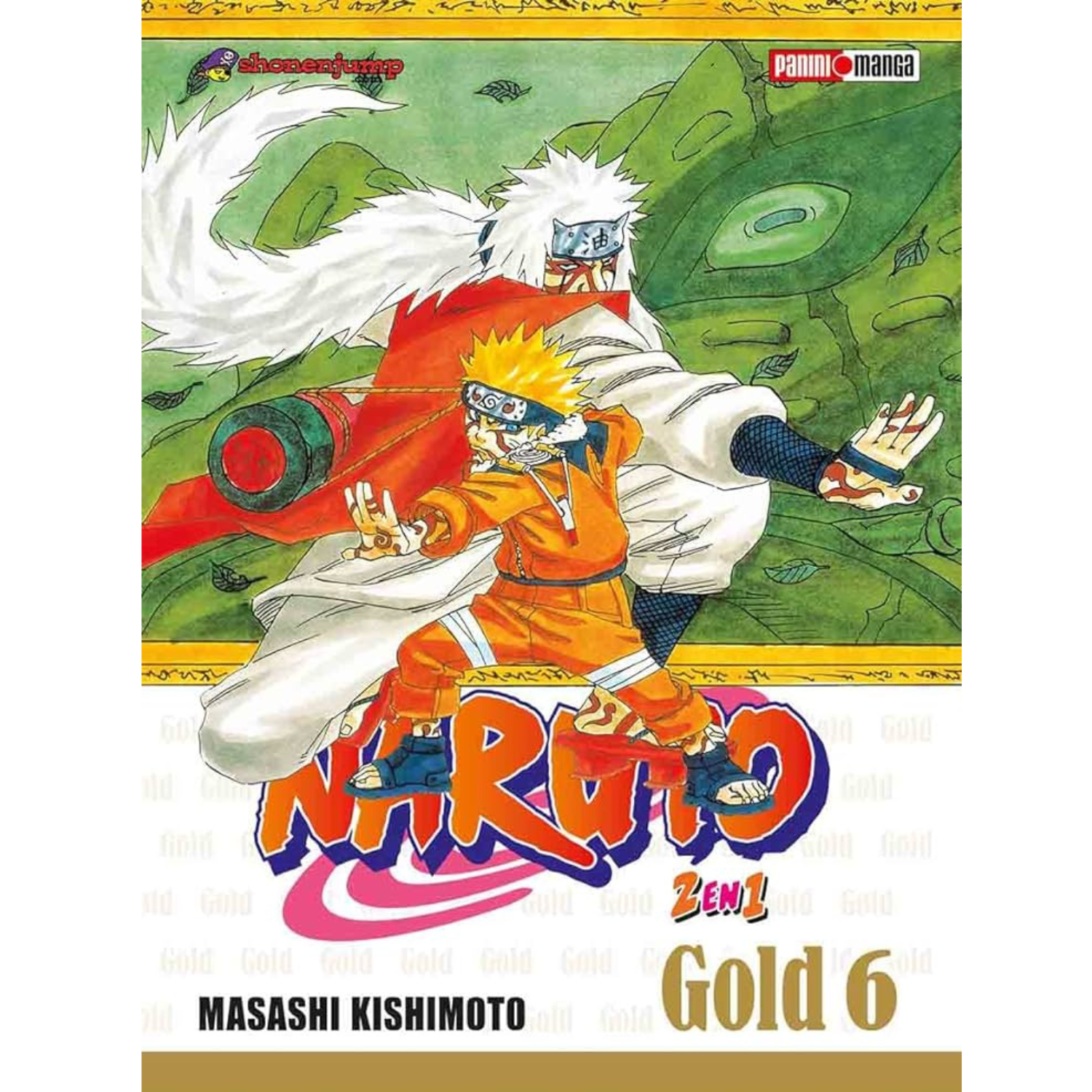 Manga Naruto Gold Edition N.6