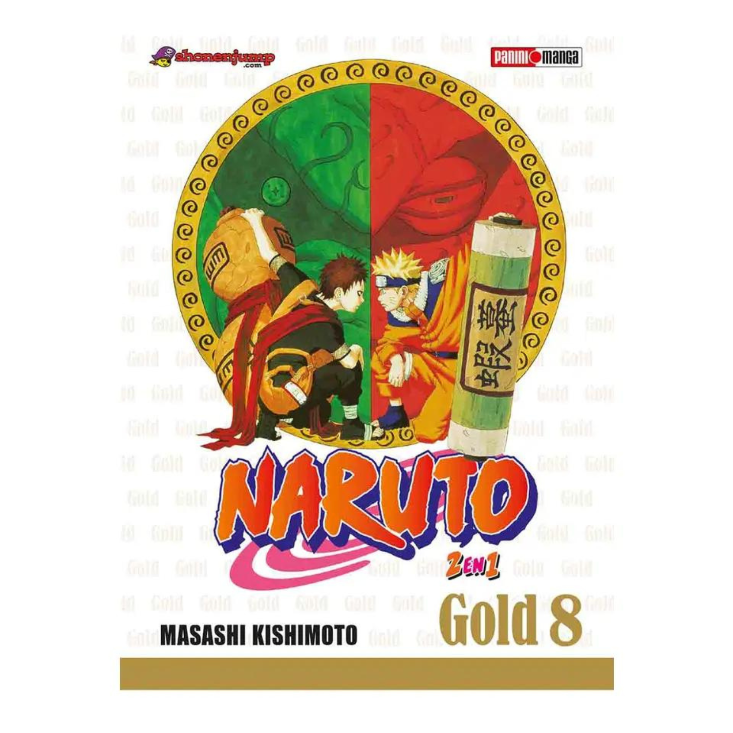 Manga Naruto Gold Edition N.8