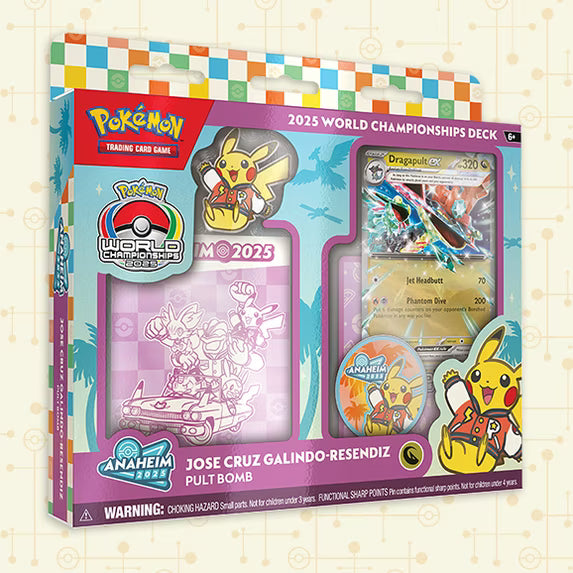 Pokémon TCG: 2025 World Championship Deck - Inglés