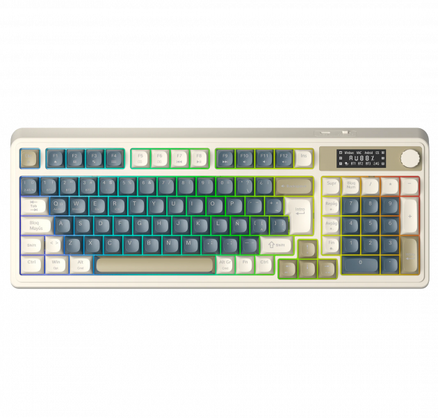 Teclado - Inalámbrico De Membrana - S99PRO - Aula - Español