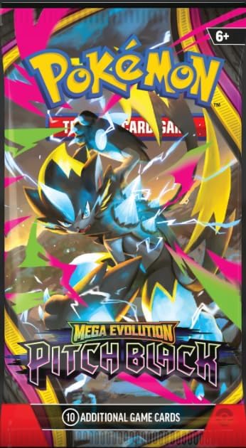 Pokémon TCG: Mega Evolution ME05 - Pitch  Black Sobre Individual - Inglés