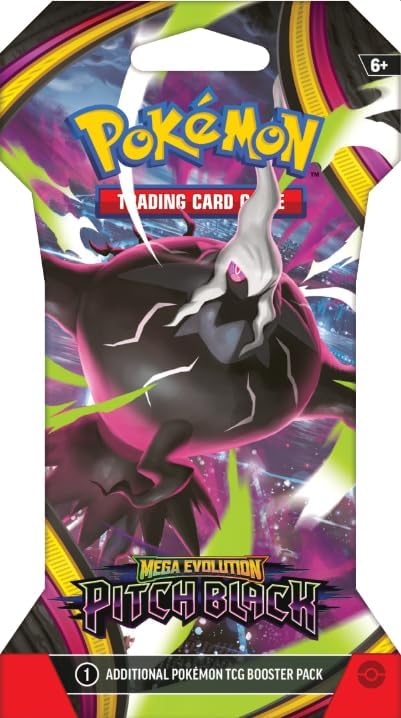 Pokémon TCG: Mega Evolution ME05 - Pitch  Black Sobre Individual - Inglés