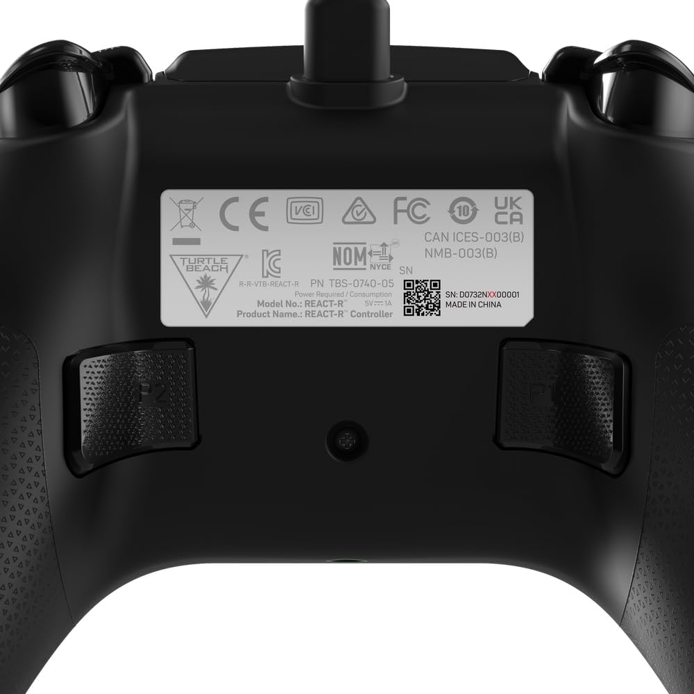 Control Alámbrico - Turtle Beach -  REACT-R Verde - Xbox