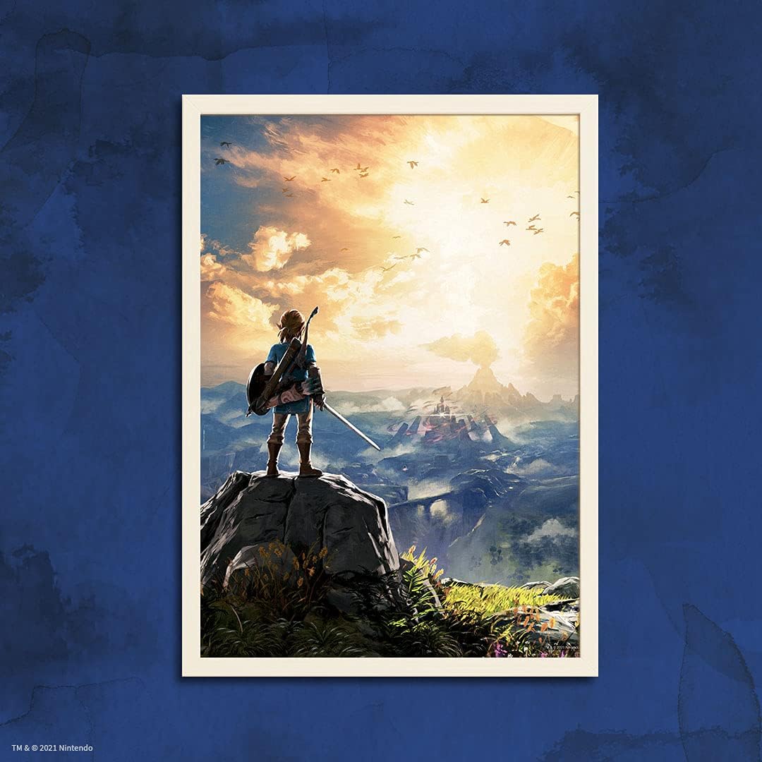 Rompecabezas - 1000 Piezas -The Legend Of Zelda: Breath Of The Wild - USAopoly