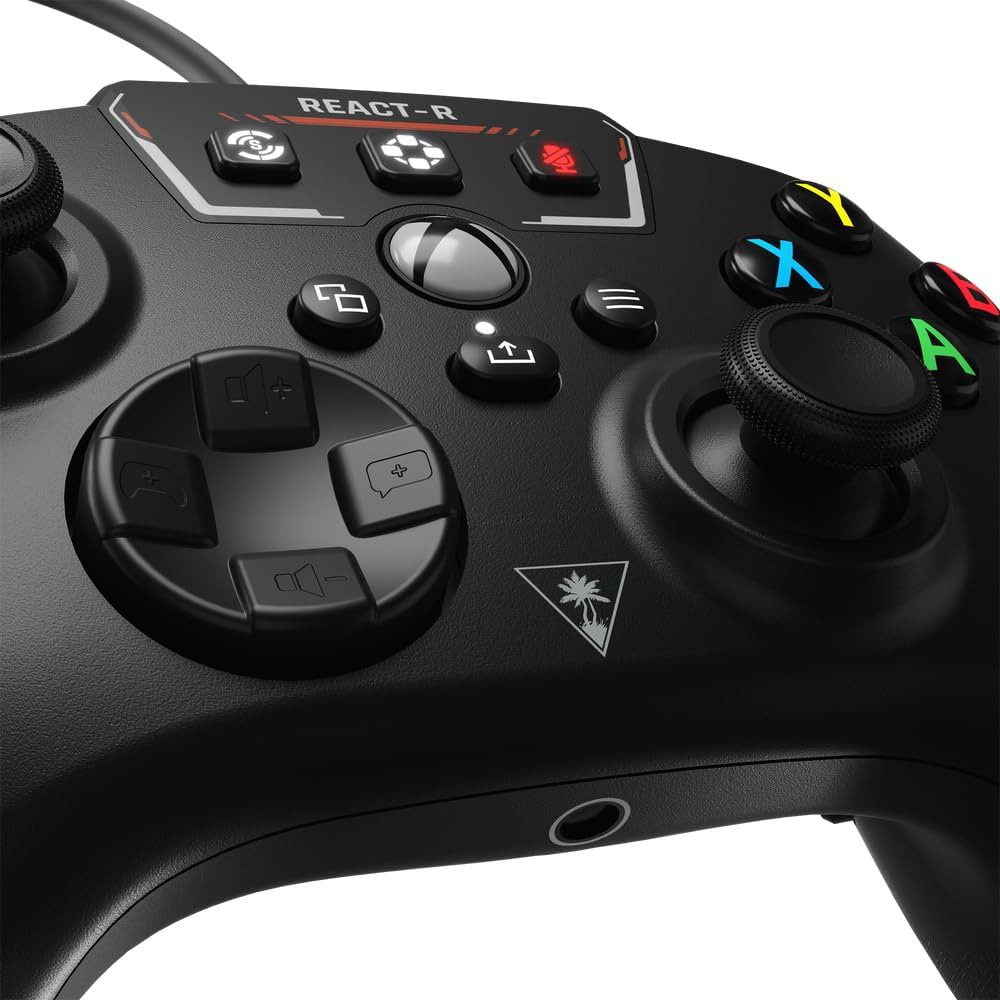 Control Alámbrico - Turtle Beach -  REACT-R Negro - Xbox