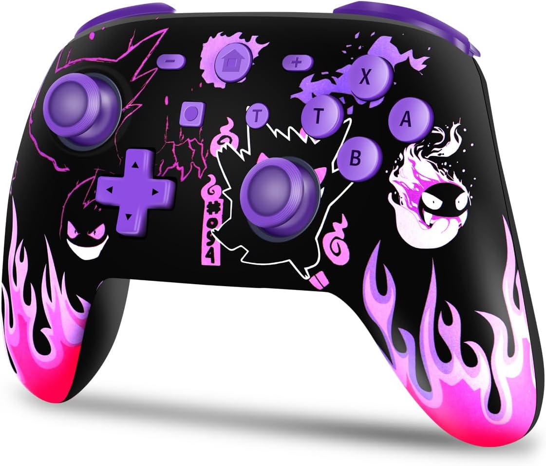 Control Inalámbrico Pokémon Gengar para Nintendo Switch y Nintendo Switch 2