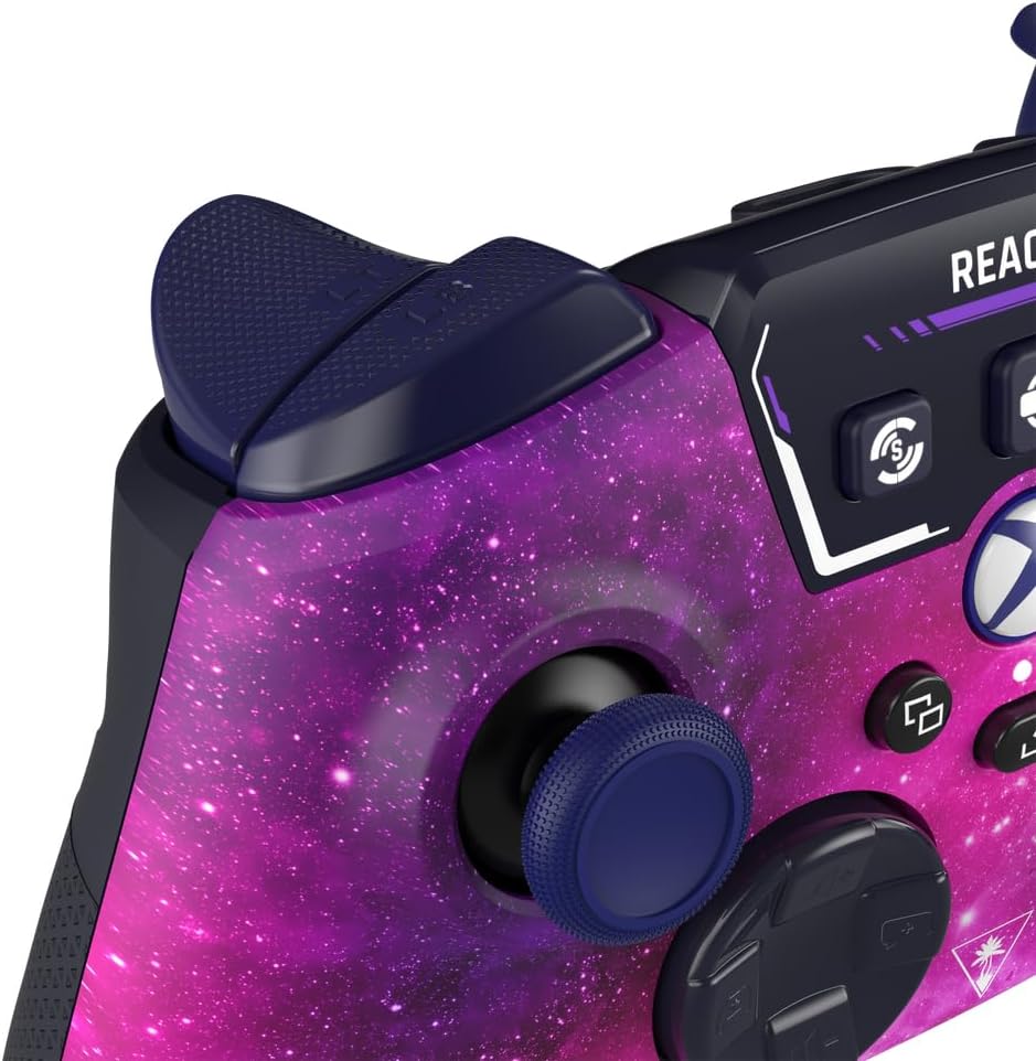 Control Alámbrico - Turtle Beach -  REACT-R Nebula - Xbox